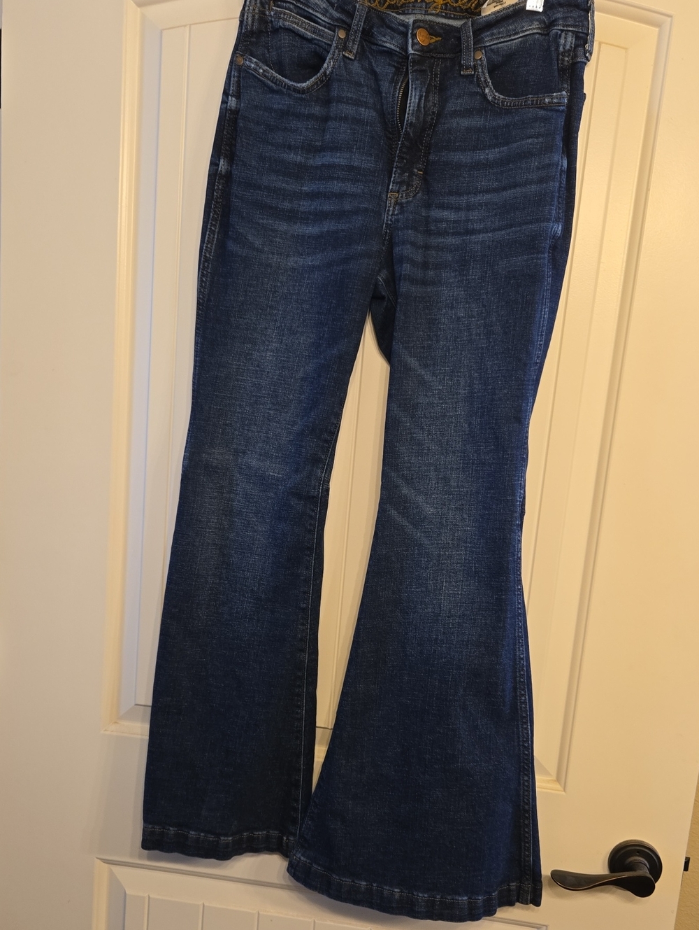 Wrangler Dark Blue Flare Jeans